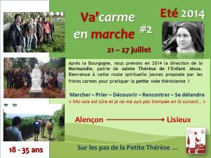 Va'carme Marche Normandie 2014