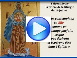 Icône Notre Dame du Mont Carmel