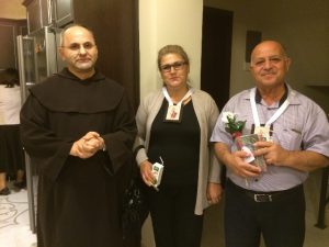 01. Fr. Ghadir et deux laïcs du Carmel