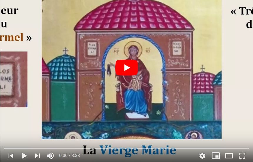 16. La Vierge Marie et les trois docteurs de l'église