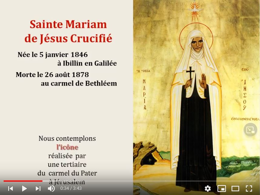 7. Ste Mariam de Jésus crucifié