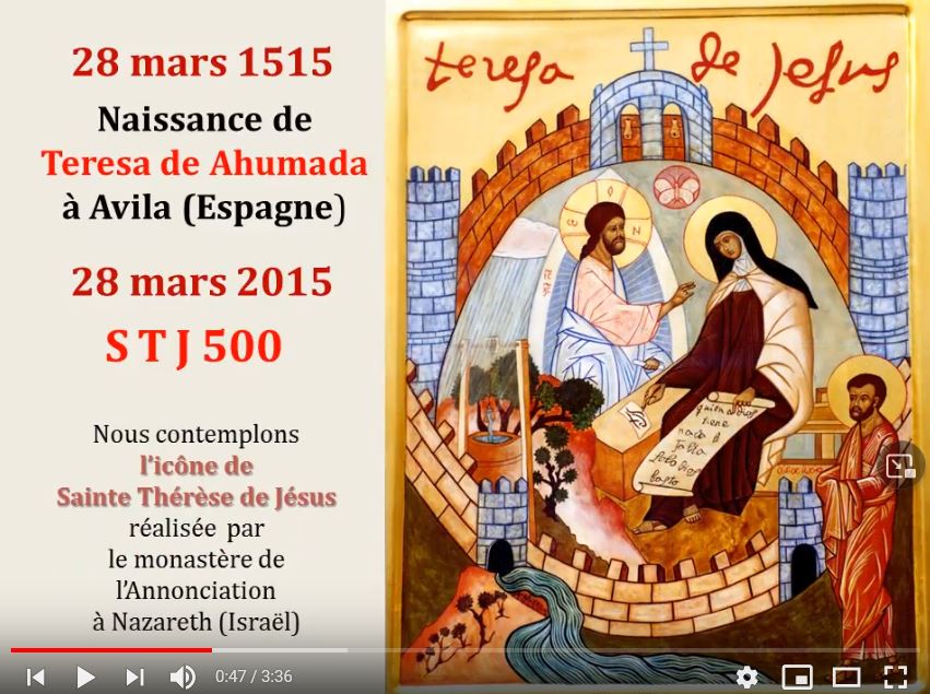 6. Ste Thérèse d'Avila 5° centenaire