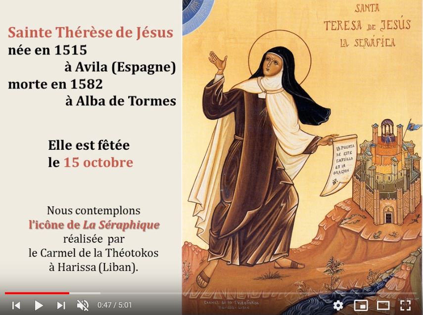 1. St Thérèse d'Avila